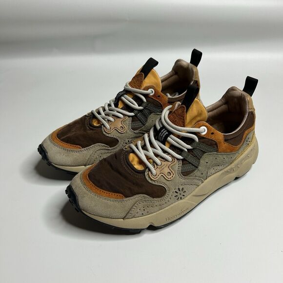 Flower Mountain Trainers Sneakers Womens 8 Yamano 3 Anthropologie Granola - Picture 1 of 14